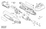 Bosch F 013 810 045 8100 Rotary Tool 7.2 V / Eu Spare Parts